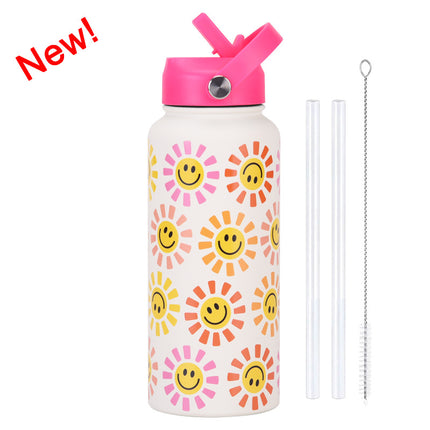 1L Stainless Steel Insulated Sports Bottle