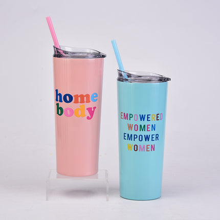 Leopard Print Stainless Steel Insulated Tumbler - 601–700 mL