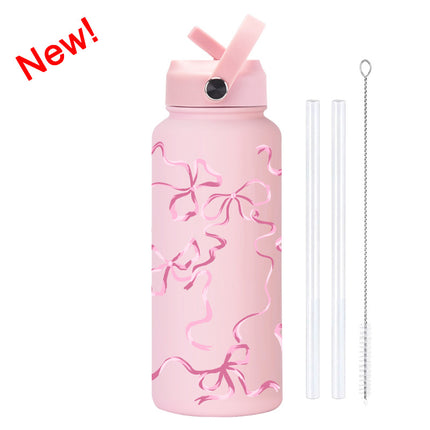 1L Stainless Steel Insulated Sports Bottle