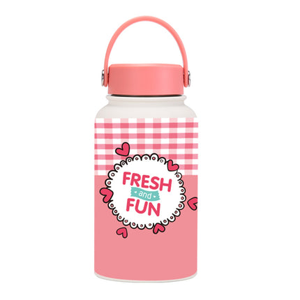 650 mL Wide-Mouth Stainless Steel Thermos Bottle