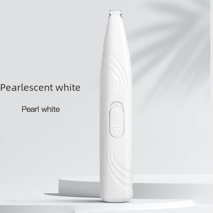 Electric Pet Paw Hair Trimmer with LED Options