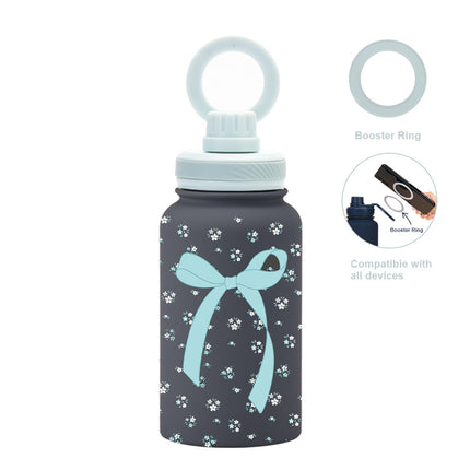 650 mL Stainless Steel Thermos Bottle with Magnetic Phone Holder