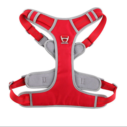Adjustable Dog Harness with Leash - S–XL