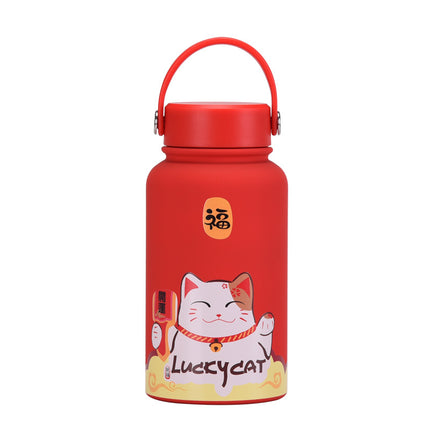 650 mL Wide-Mouth Stainless Steel Thermos Bottle