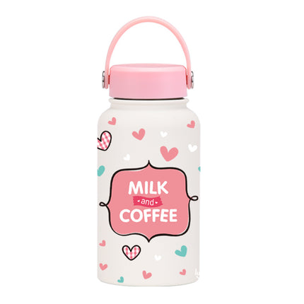 650 mL Wide-Mouth Stainless Steel Thermos Bottle