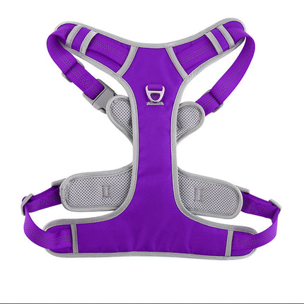 Adjustable Dog Harness with Leash - S–XL