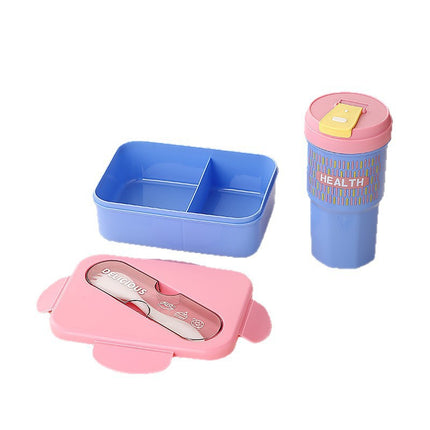 Kids Compartment Lunch Box with Water Cup