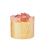 Salt stone aromatherapy machine-[wood grain c04] / Salt stone ambient light aromatherapy machine
