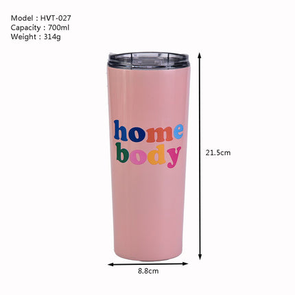 Leopard Print Stainless Steel Insulated Tumbler - 601–700 mL