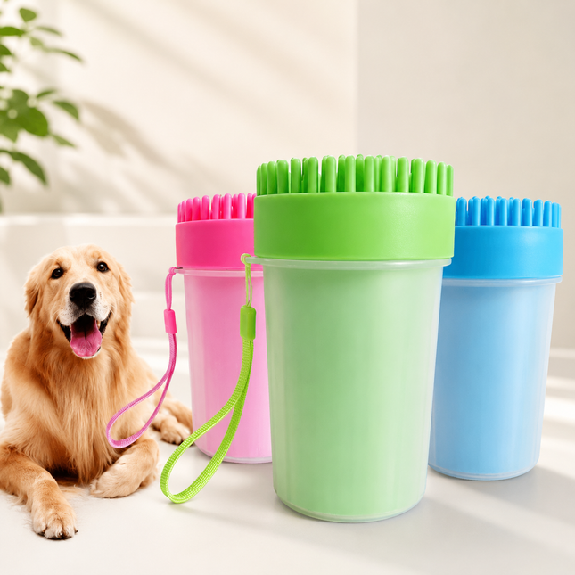 Silicone Dog Paw Cleaner Cup
