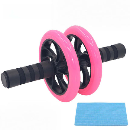 16.5cm smooth function abdominal wheel color two-wheel abdominal wheel abdominal muscle wheel roller giant wheel fitness wheel [SAMATIFY-CLEANED target=all_text]