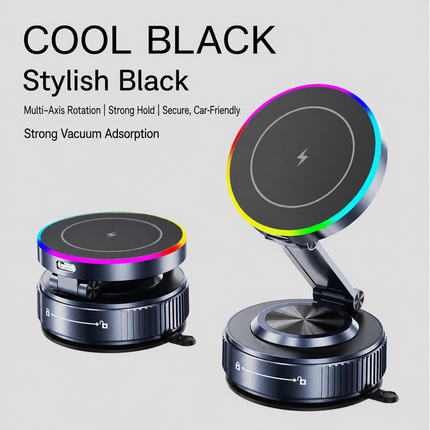Magnetic Wireless Charging Car Phone Holder