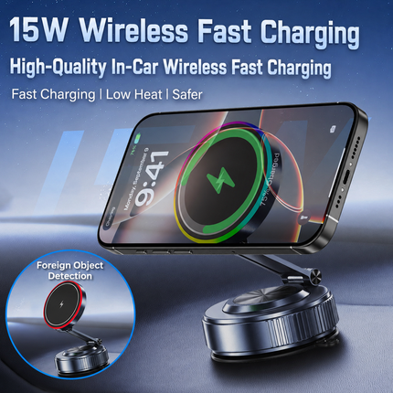 Magnetic Wireless Charging Car Phone Holder