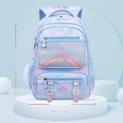 New Sesame Baby Primary School Bag Girls 1-3 Grade Lightweight Side Refrigerator Style Children's Backpack [SAMATIFY-CLEANED target=all_text]