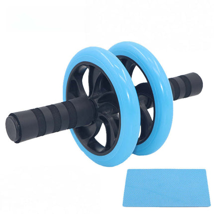 16.5cm smooth function abdominal wheel color two-wheel abdominal wheel abdominal muscle wheel roller giant wheel fitness wheel [SAMATIFY-CLEANED target=all_text]
