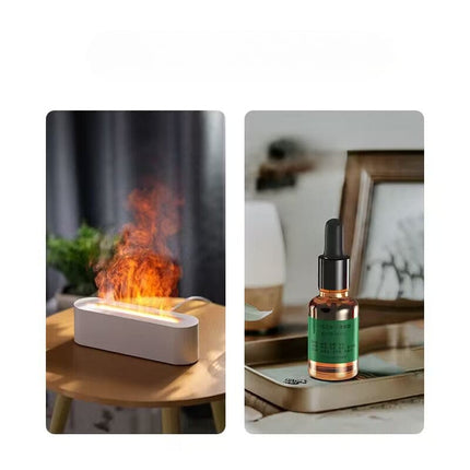 New desktop colorful simulation flame aromatherapy machine Home Hotel usb air humidifier aromatherapy machine cross-border [SAMATIFY-CLEANED target=all_text]