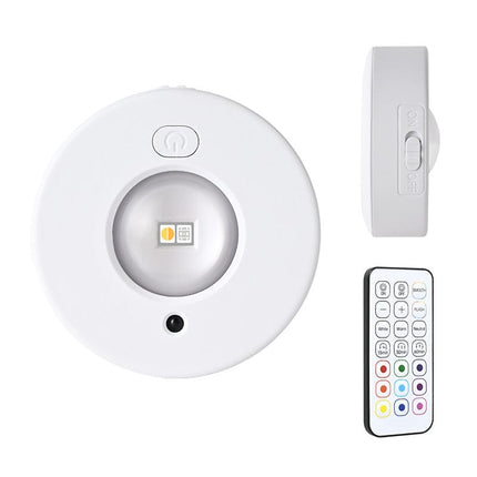 Cross-Border Rechargeable Led Cabinet Light Magnetic Wardrobe Wine Cabinet Light Wiring-Free Large Cat Eye Light Remote Control Rgb Ice Hockey Light [SAMATIFY-CLEANED target=all_text]