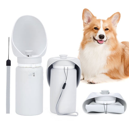 Dog Accompaniding Water Cup Outdoor Portable Travel Foldable Water Bottle for Dog Walking Water Drinker Pet Supplies [SAMATIFY-CLEANED target=all_text]