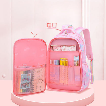 New Sesame Baby Primary School Bag Girls 1-3 Grade Lightweight Side Refrigerator Style Children's Backpack [SAMATIFY-CLEANED target=all_text]
