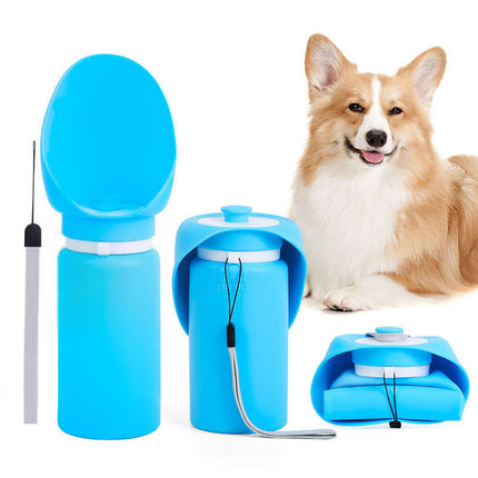 Dog Accompaniding Water Cup Outdoor Portable Travel Foldable Water Bottle for Dog Walking Water Drinker Pet Supplies [SAMATIFY-CLEANED target=all_text]