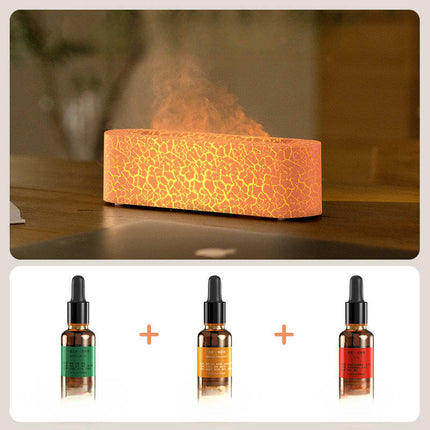 New desktop colorful simulation flame aromatherapy machine Home Hotel usb air humidifier aromatherapy machine cross-border [SAMATIFY-CLEANED target=all_text]
