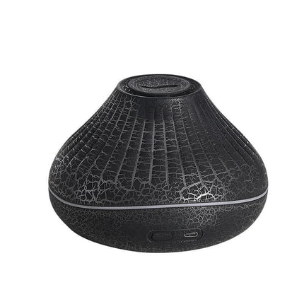 2025 New Flame Aromatherapy Diffuser USB Home Humidifier Cracked Glass Fragrance Diffuser [SAMATIFY-CLEANED target=all_text]