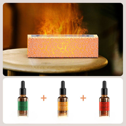 New desktop colorful simulation flame aromatherapy machine Home Hotel usb air humidifier aromatherapy machine cross-border [SAMATIFY-CLEANED target=all_text]