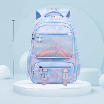 New Sesame Baby Primary School Bag Girls 1-3 Grade Lightweight Side Refrigerator Style Children's Backpack [SAMATIFY-CLEANED target=all_text]