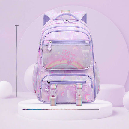 New Sesame Baby Primary School Bag Girls 1-3 Grade Lightweight Side Refrigerator Style Children's Backpack [SAMATIFY-CLEANED target=all_text]
