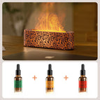 DQ709 pro-Black 3 Bottles 10ml Essential Oil (Cologon Flowers Fresh) / Plug-in model (8 languages manual)