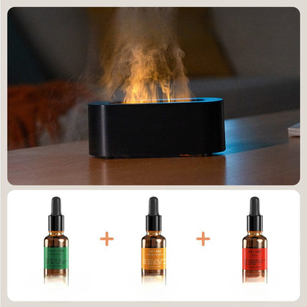 New desktop colorful simulation flame aromatherapy machine Home Hotel usb air humidifier aromatherapy machine cross-border [SAMATIFY-CLEANED target=all_text]